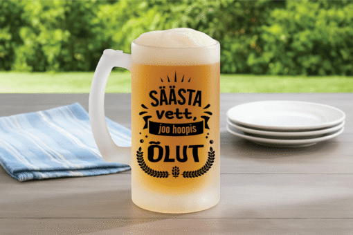 Õllekann gurmaanile // Säästa vett 001