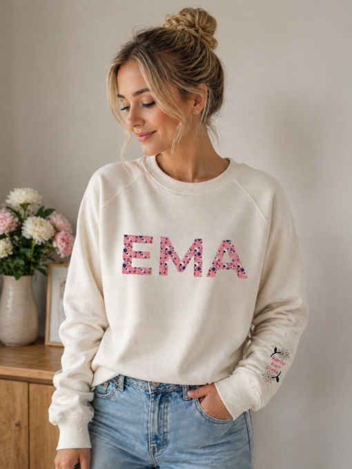 Lillelise mustriga pusa // Emale emadepäevaks 001