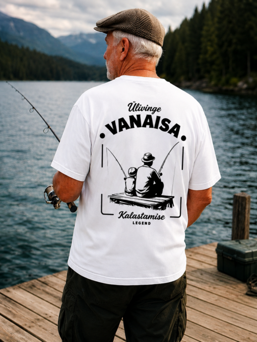 Kalamehest vanaisa // Vinge T-särk 001